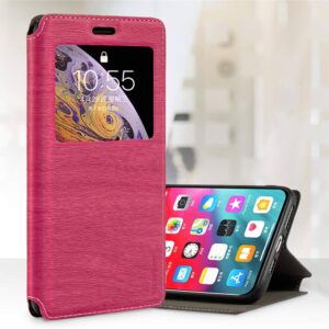 Clear View Cover Case to Galasy 2016 Pink